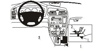 Rea Volvo V70 00-04, Konsol 00-04