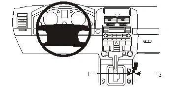 Nyhet Volkswagen Touareg 03-09, Konsol 03-09
