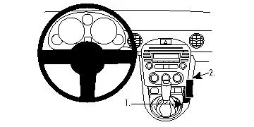 Sänkt pris Brodit ProClip, Mazda Miata/MX-5 09-15 09-15