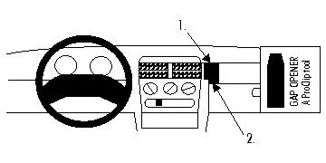 Populärt val Opel Corsa 93-00, Vinklad 93-00