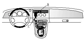 Brodit ProClip, Jaguar XK8 / XKR/XK-Series 97-06 97-06 Populärt val