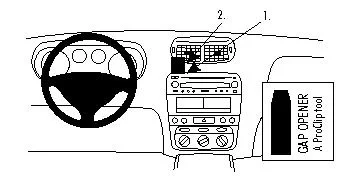 Alfa Romeo 147 01-11/GT 04-11, Centrerad 01-11 Kampanj