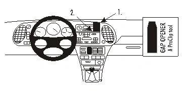 Sista chansen Saab 9-3 98-02, Center, Träpanel 98-02