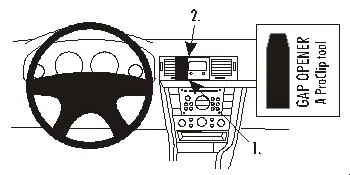 Snabb leverans Opel Signum 03-08/Opel Vectra 02-10, Centrerad 02-10