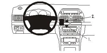Toyota Avensis 03-08, Center 03-08 Billig