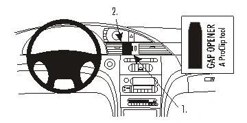 Bästa pris Chrysler Pacifica 04-09, Centrerad 04-09