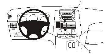 Brodit ProClip, Toyota Sienna 04-10 Säker betalning