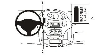 Endast idag Toyota Yaris 03-05, Centrerad 03-05