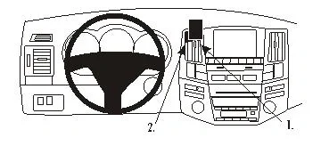 Kundfavorit Lexus RX Serie 04-09, Centrerad 04-09