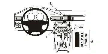 Volvo S80/V70/CX70 08-11, Vinklad Hög 07-11 Populärt val