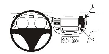Kia Rio 06-11, Vinklad 06-11 Billig