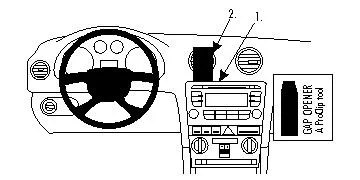 Audi A3 07-12, Center 07-13 Fynd