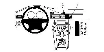 Volvo S80/V70/CX70 08-11, Vinklad Hög, Träpanel 07-11 Handla nu