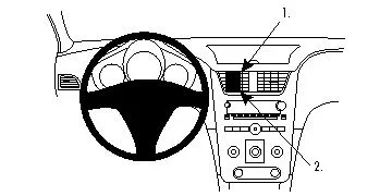 Rabatt Chevrolet Malibu 08-12, Centrerad 08-12
