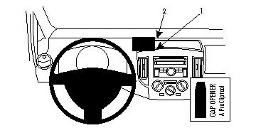 Nissan NV200 10-14, Centrerad 10-23 Expressleverans