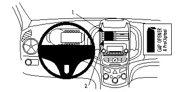 Chevrolet Aveo 12-14, Centrerad 12-14 Begränsat antal