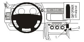 Kampanjpris Brodit ProClip, Land Rover Range Rover 13-21