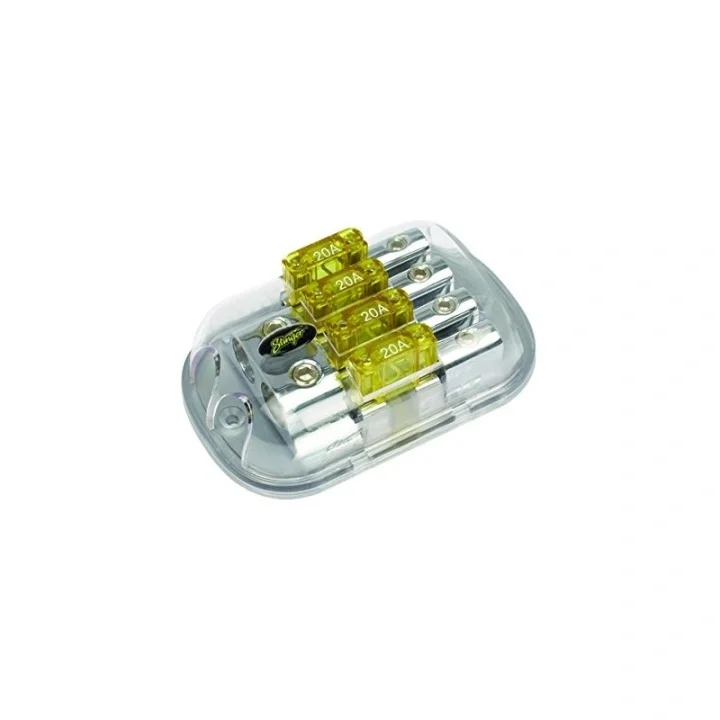Stinger 4st MAXI säkringshållare 2x50/20 IN 4x20mm2 UT Expressleverans