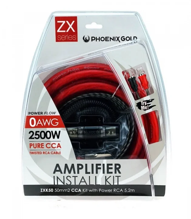 Billigare Phoenix Gold ZX 50mm2 CCA kabelkit
