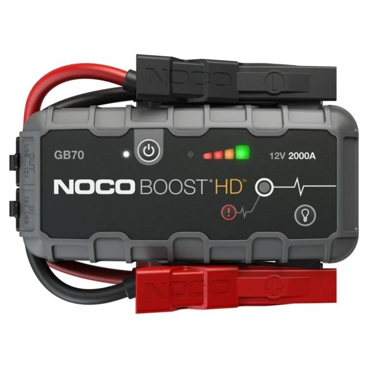 NOCO Boost HD GB70, 12V startbooster på 2000A Snabb leverans
