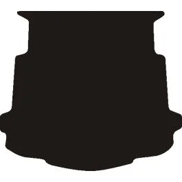 Velour bagagerumsmatta till Ford Mondeo IV Sedan med litet reservhjul 2007-2013 Premium