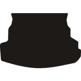 Outlet Velour bagagerumsmatta till Mazda 6 2002 - 2007 låg lastgolv & hatchback