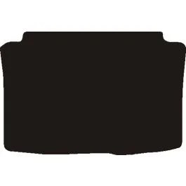 Endast denna vecka Velour bagagerumsmatta till Skoda Fabia hatchback 2000-2007