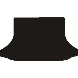 Expressleverans Velour bagagerumsmatta till Toyota RAV4 5-dörrars framhjulsdrift 2003-2006
