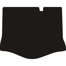 Populärt val Nålfilt bagagerumsmatta till Ford Focus Hatchback med ett litet reservhjul 2005-2011